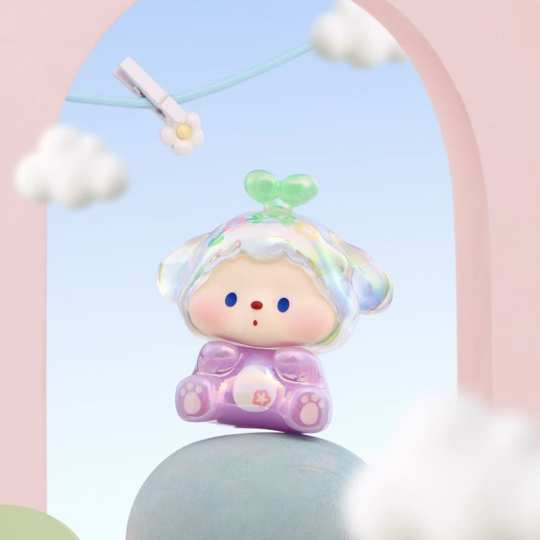 【转转】噜噜狗神奇种子小铺系列萌粒公仔可爱摆件