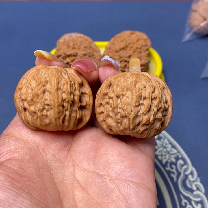 文玩核桃把件38磨盘037号