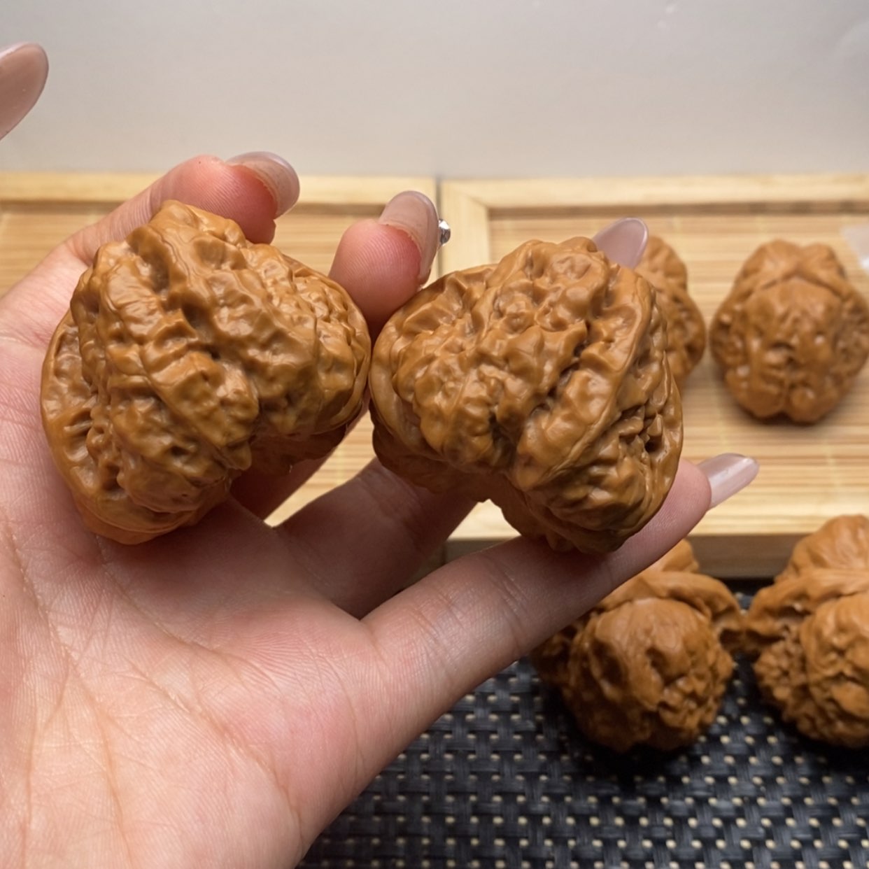 【闪购商品】文玩核桃吊坠?*神边42左右