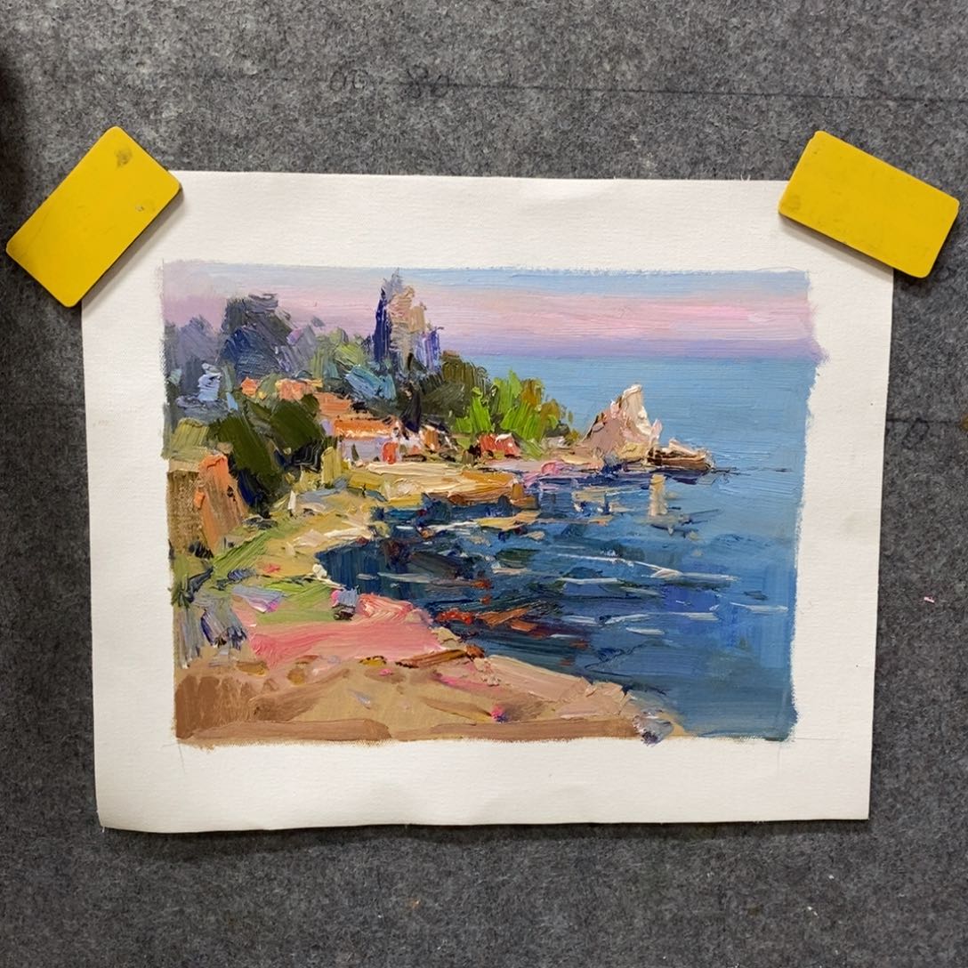 油画风景油画作品