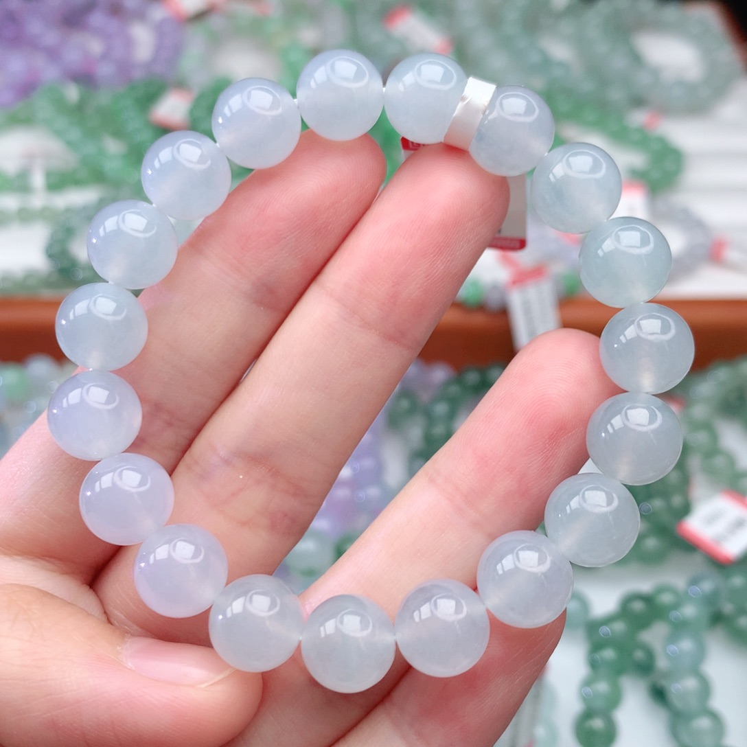 翡翠手链未镶嵌翡翠10mm