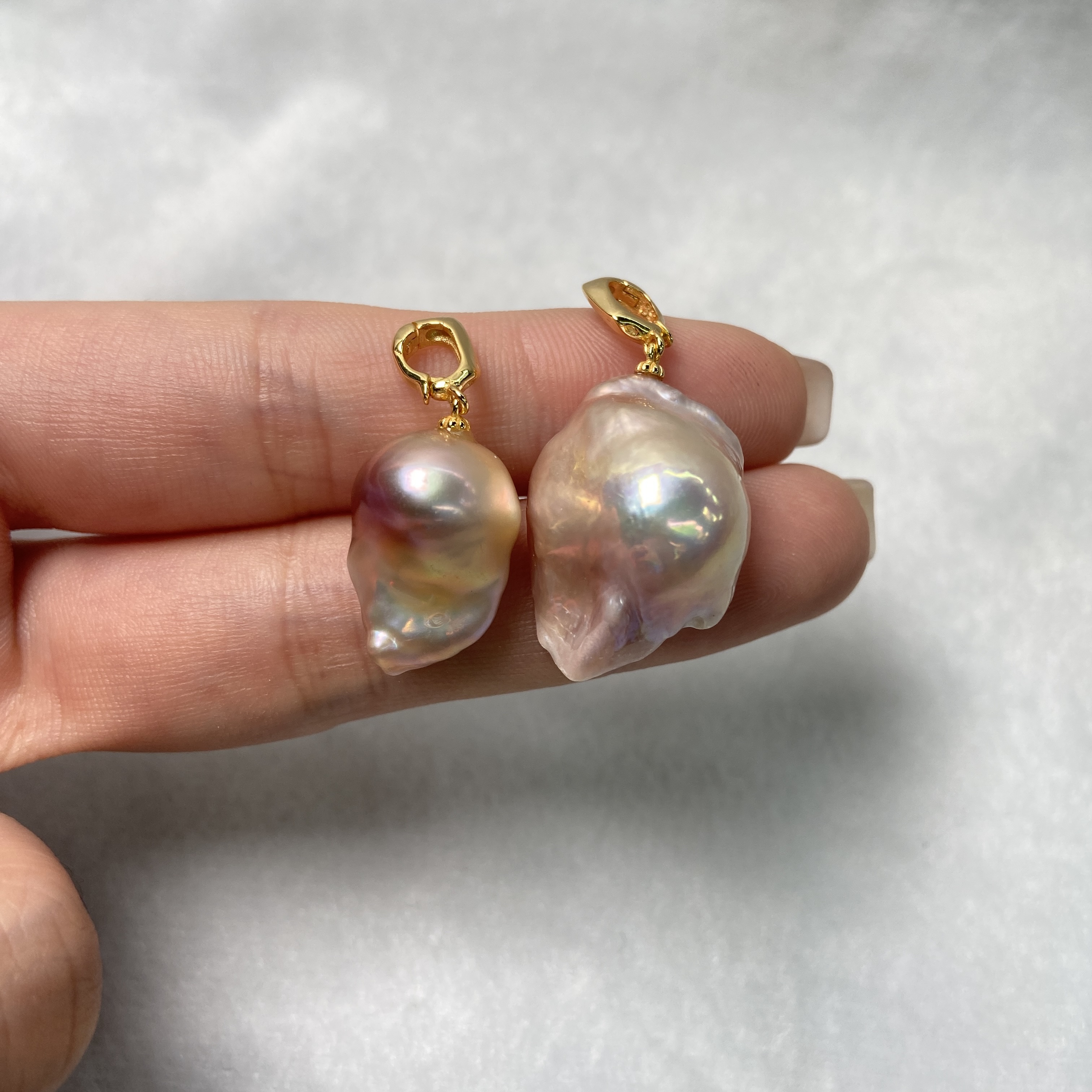 【星浩好物】s925银淡水珍珠吊坠 QT27H528【多样性发一件】