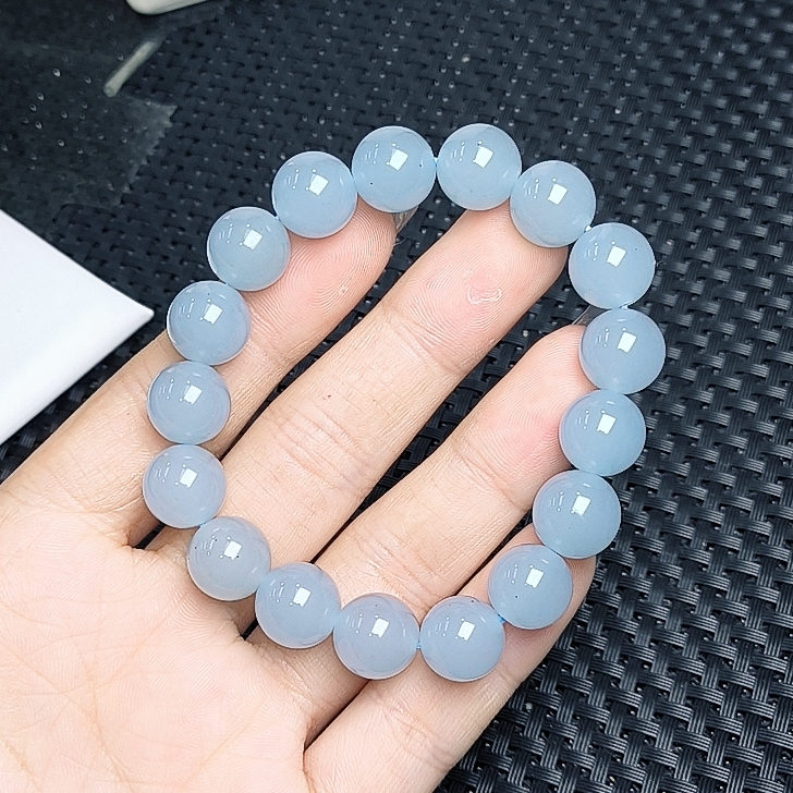 （聚宝严选）A395蓝F系12手串妈妈款时尚精致精美百搭