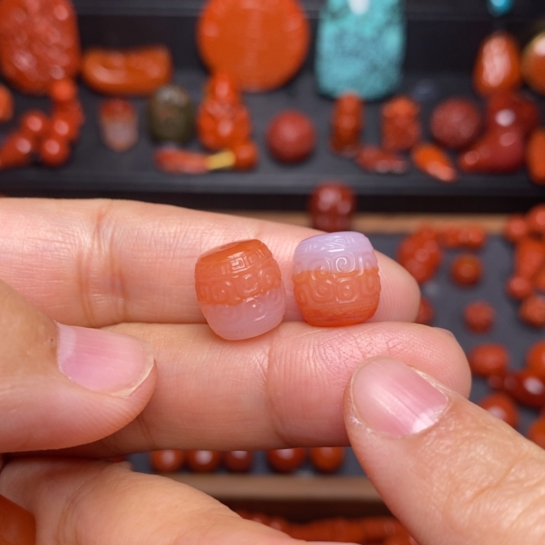 南红玛瑙配饰未镶嵌ღ****ʀ配饰