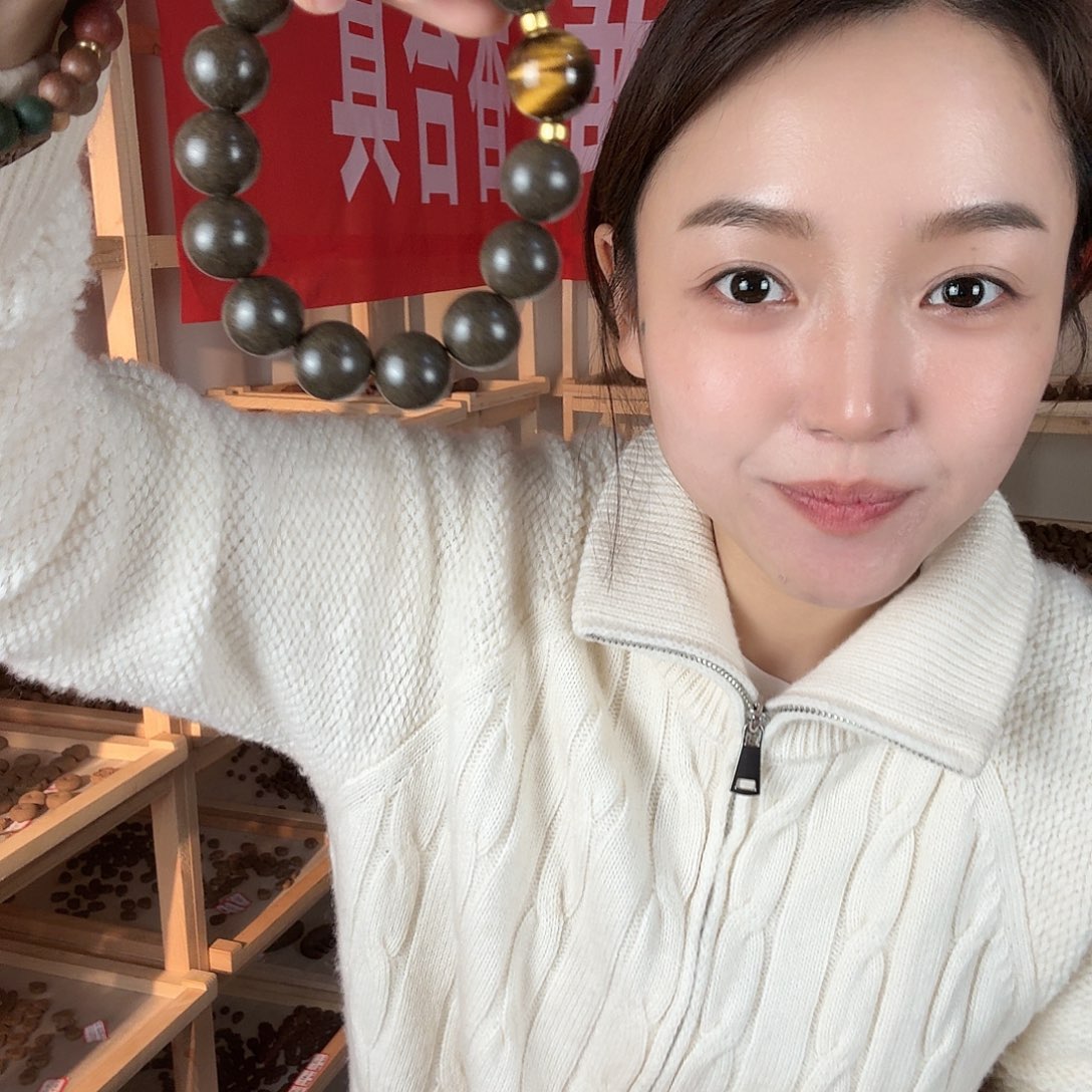 *****泥塑尼木藏香1.5手串加配饰
