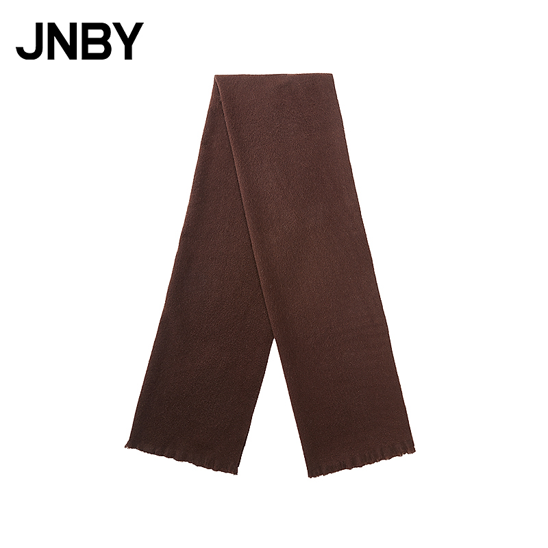 【商场同款】JNBY/江南布衣25冬新品休闲时尚羊绒围巾7P0K10340