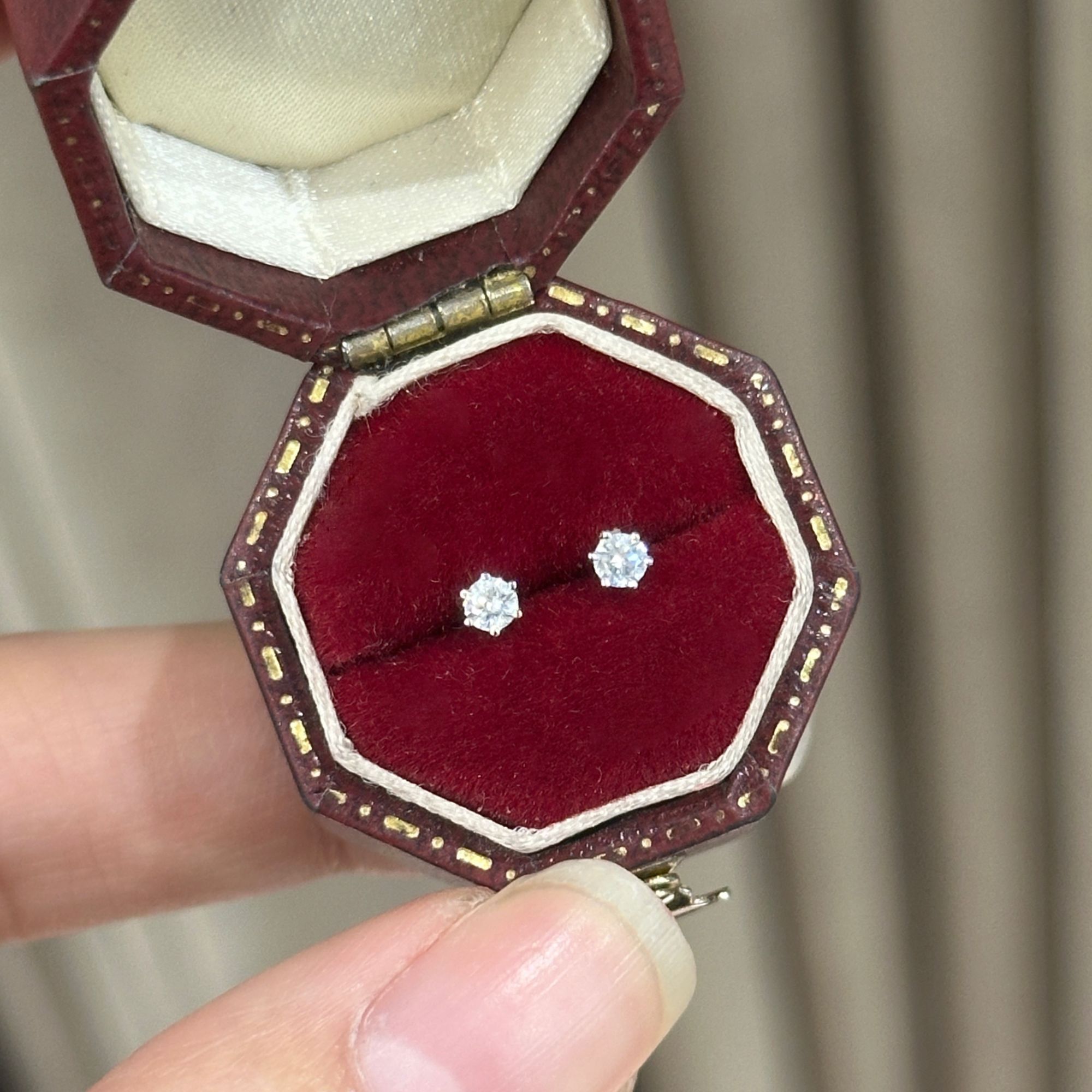 【六言高定04】0011-耳钉六爪耳钉2