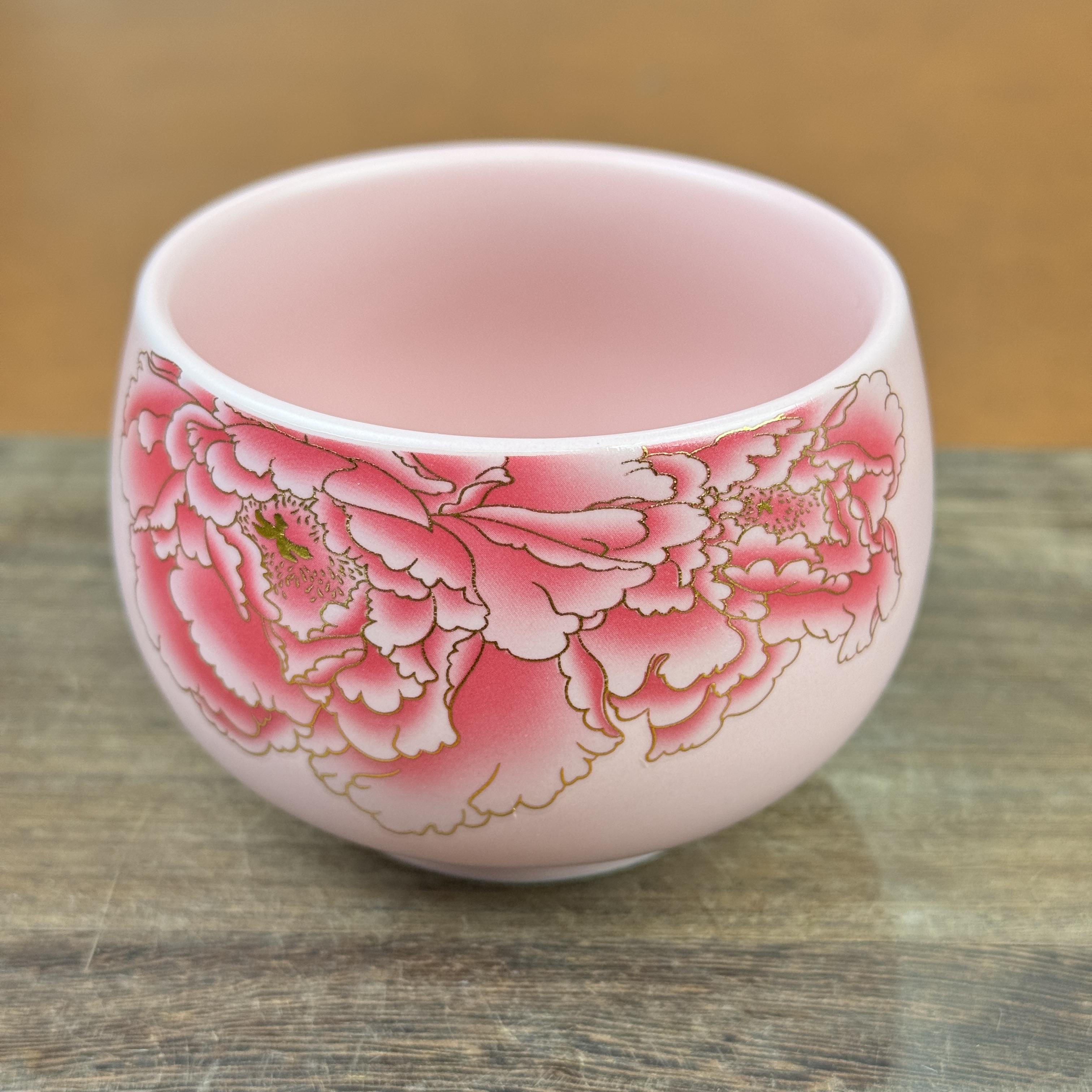 古汝变色粉牡丹花A183