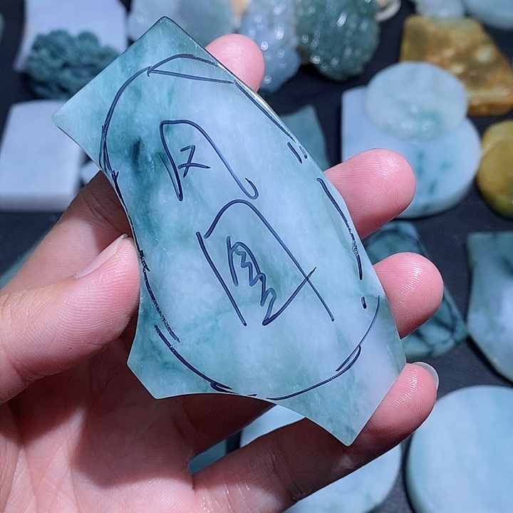 定制翡翠未镶嵌吴*生翡翠首饰