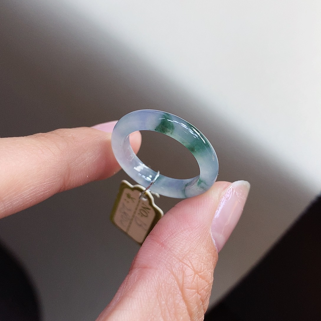 翡翠戒指未镶嵌13号