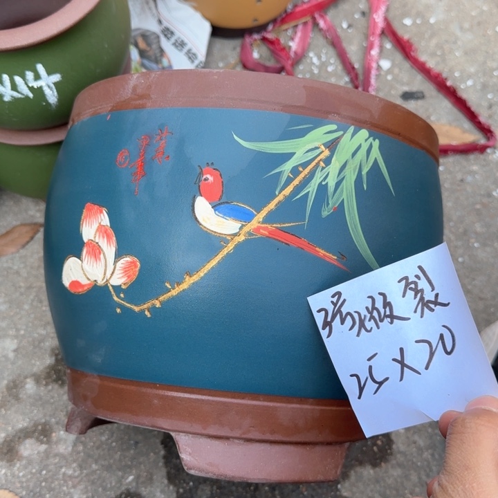 紫砂花盆特价清仓