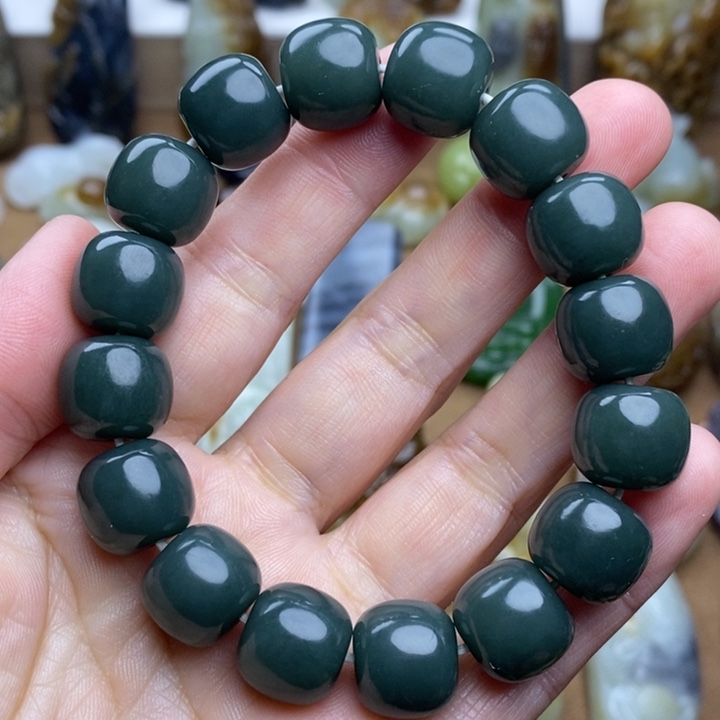 和田玉颈饰未镶嵌14mm