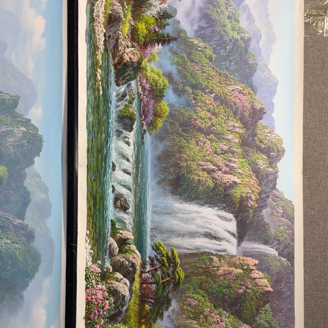 油画加油加油努力加油努力加油