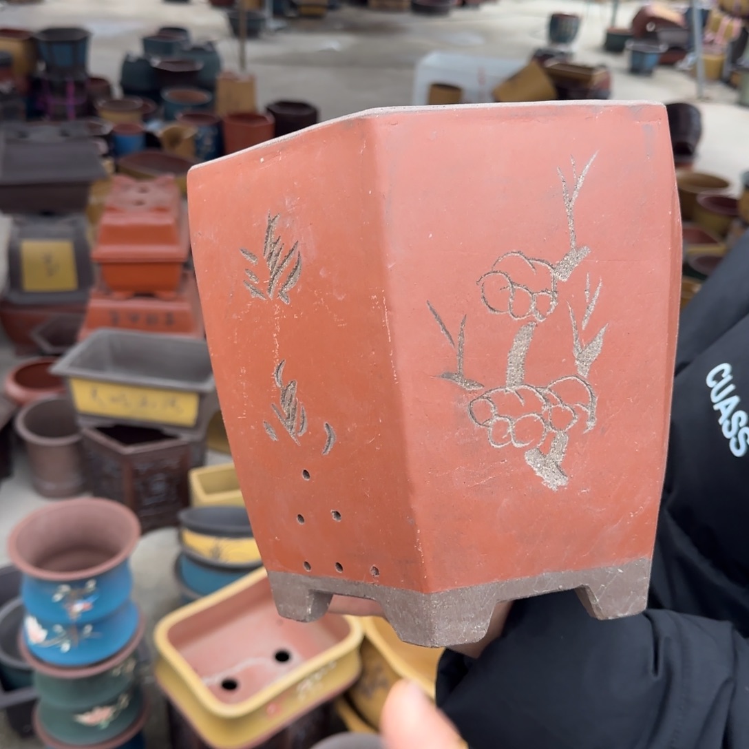 花盆紫砂瑕疵和瑕疵