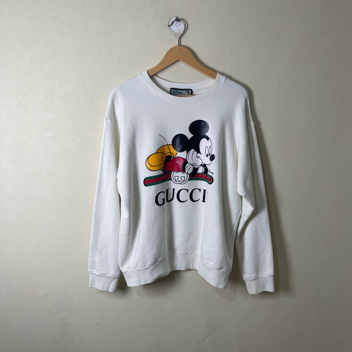 99新 GUCCI/古驰 99新/古驰GUCCI迪士尼米老鼠图案卫衣/S码/#96