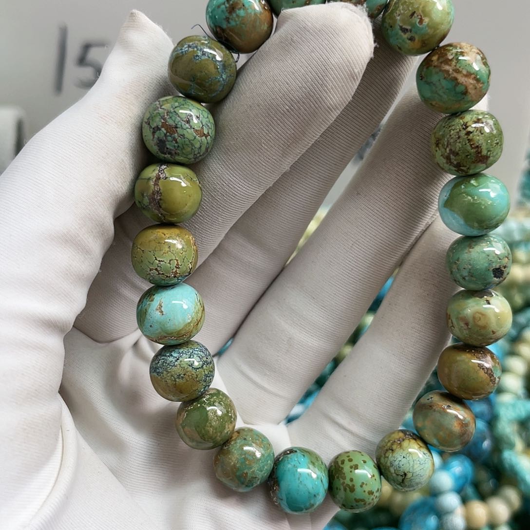 【闪购商品】绿松石珠宝奇石未镶嵌卡10