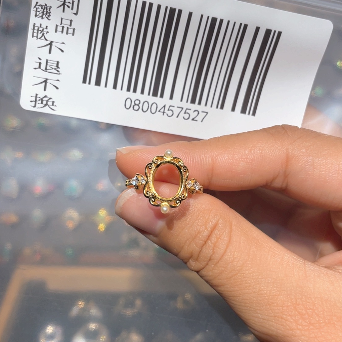 鱼***鸭欧泊银S925镶嵌欧泊戒指