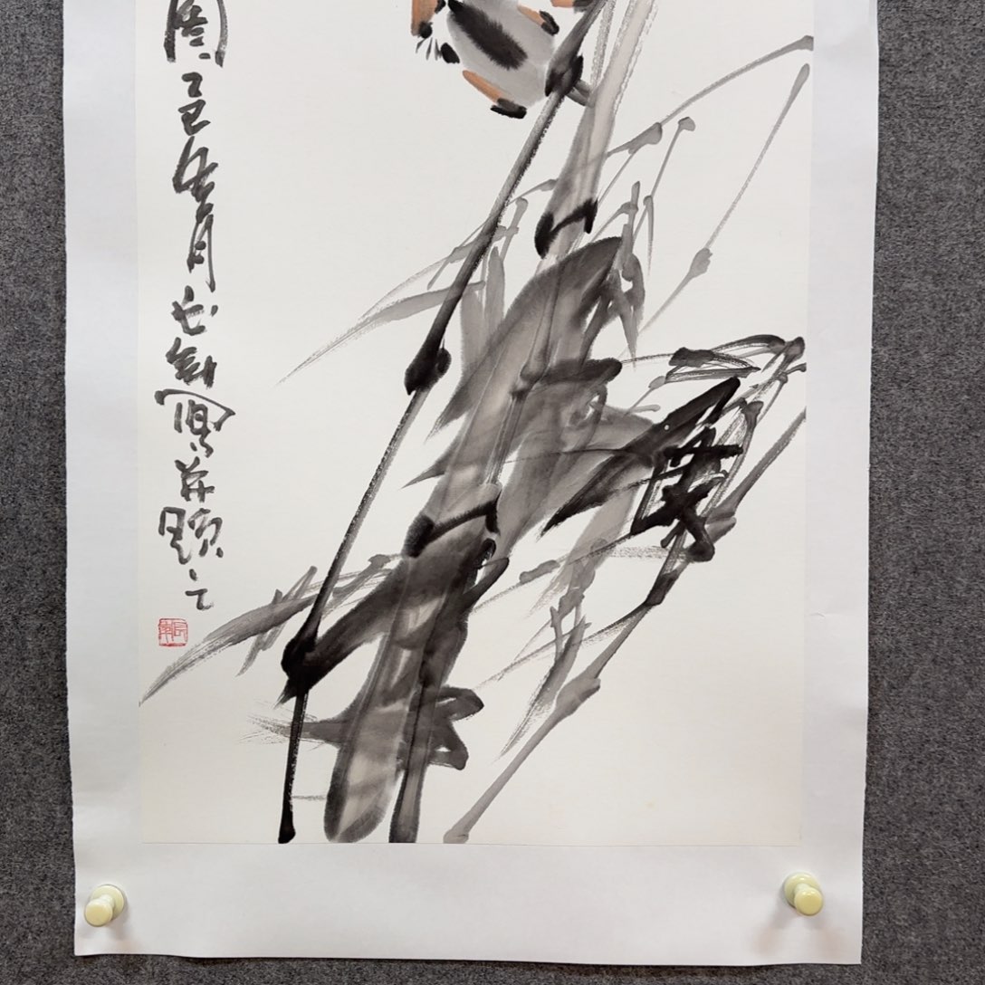 国画长年老师手绘作品