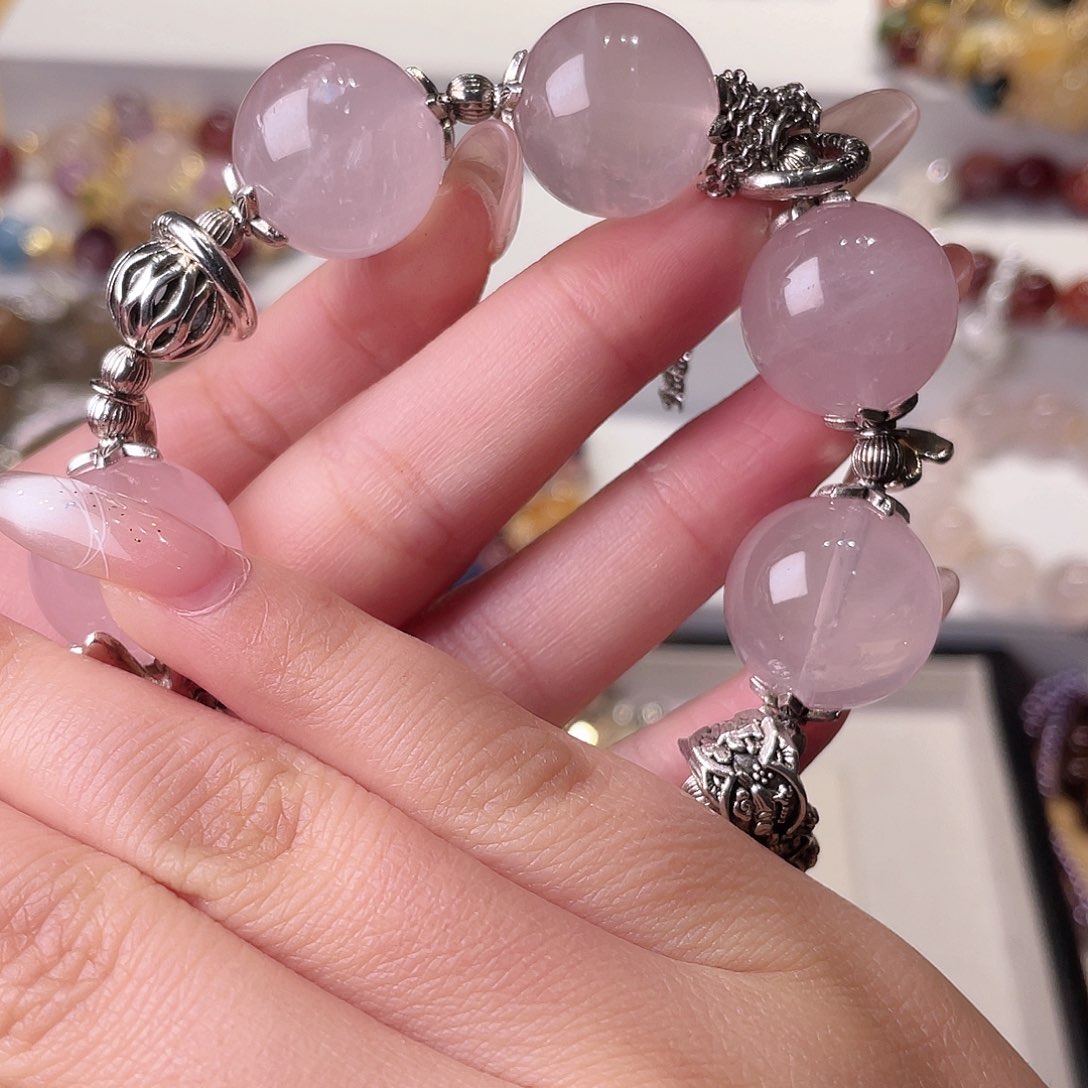 水晶手链合金嘟***嘟尺寸