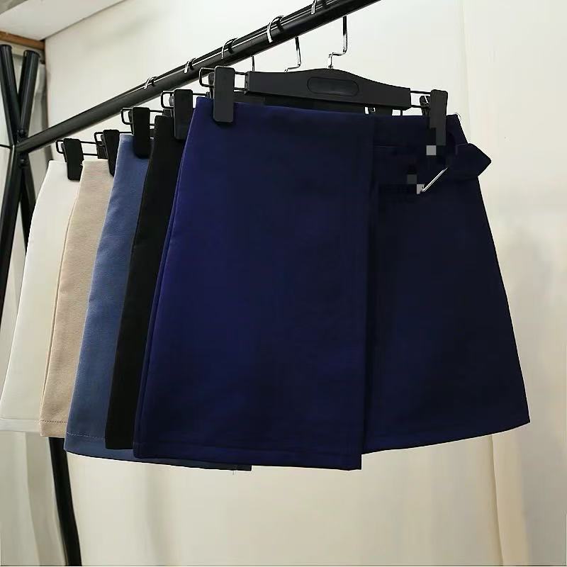 411#裙子高腰厚款摩登风半身裙不褪色包臀裙半裙短裙显瘦