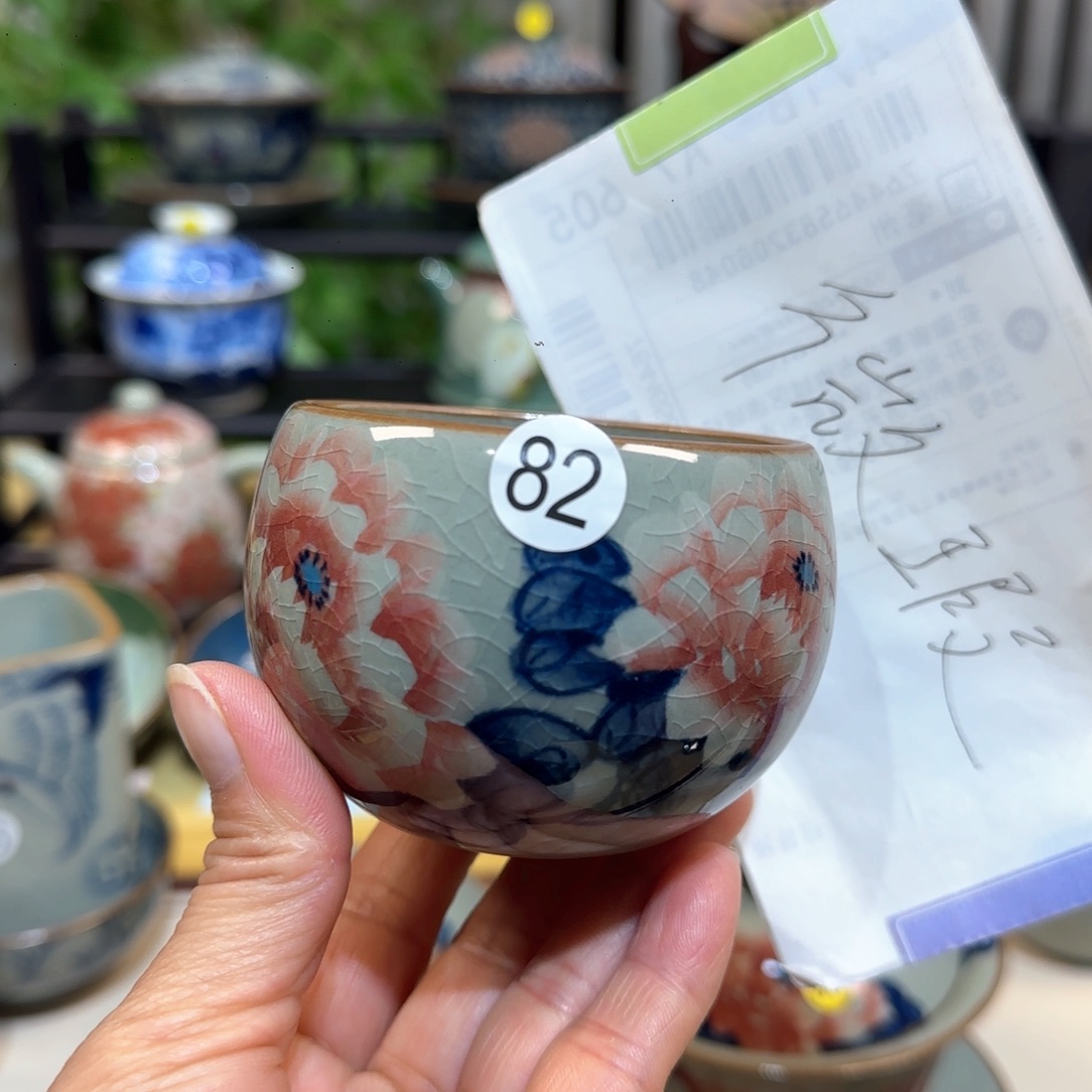 懒*?景德镇陶瓷手绘茶具