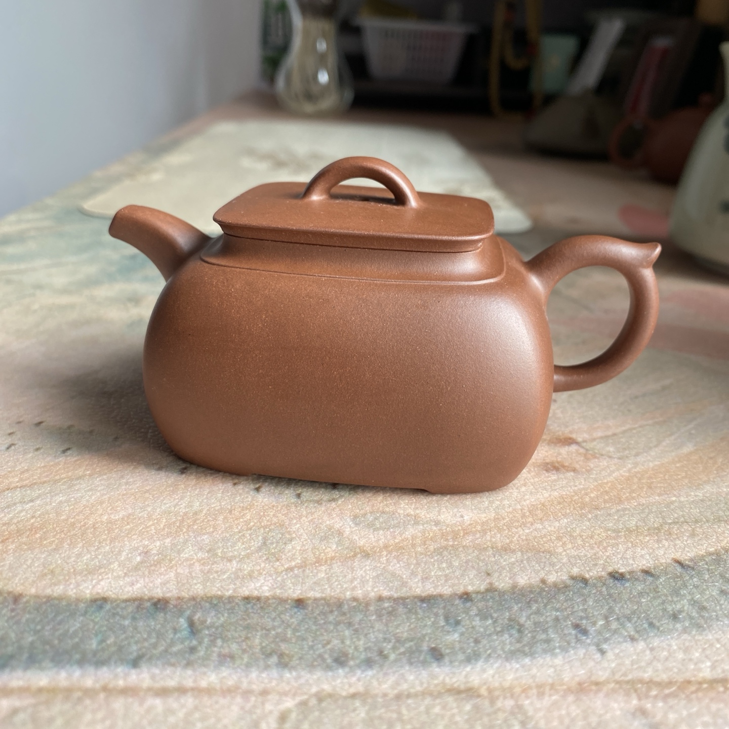 【云逸四方】全手工方器老紫泥150cc