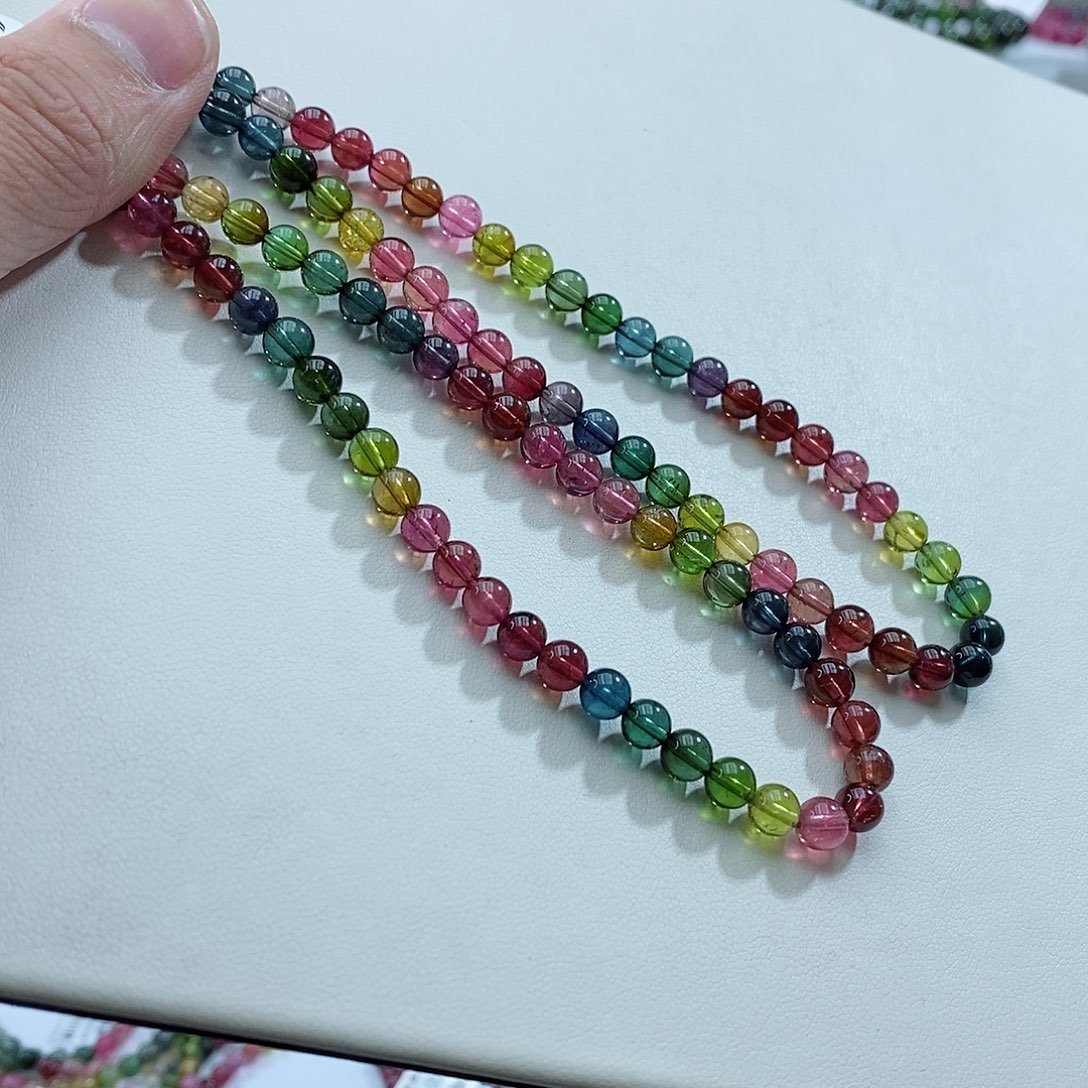 碧玺碧玺未镶嵌手链