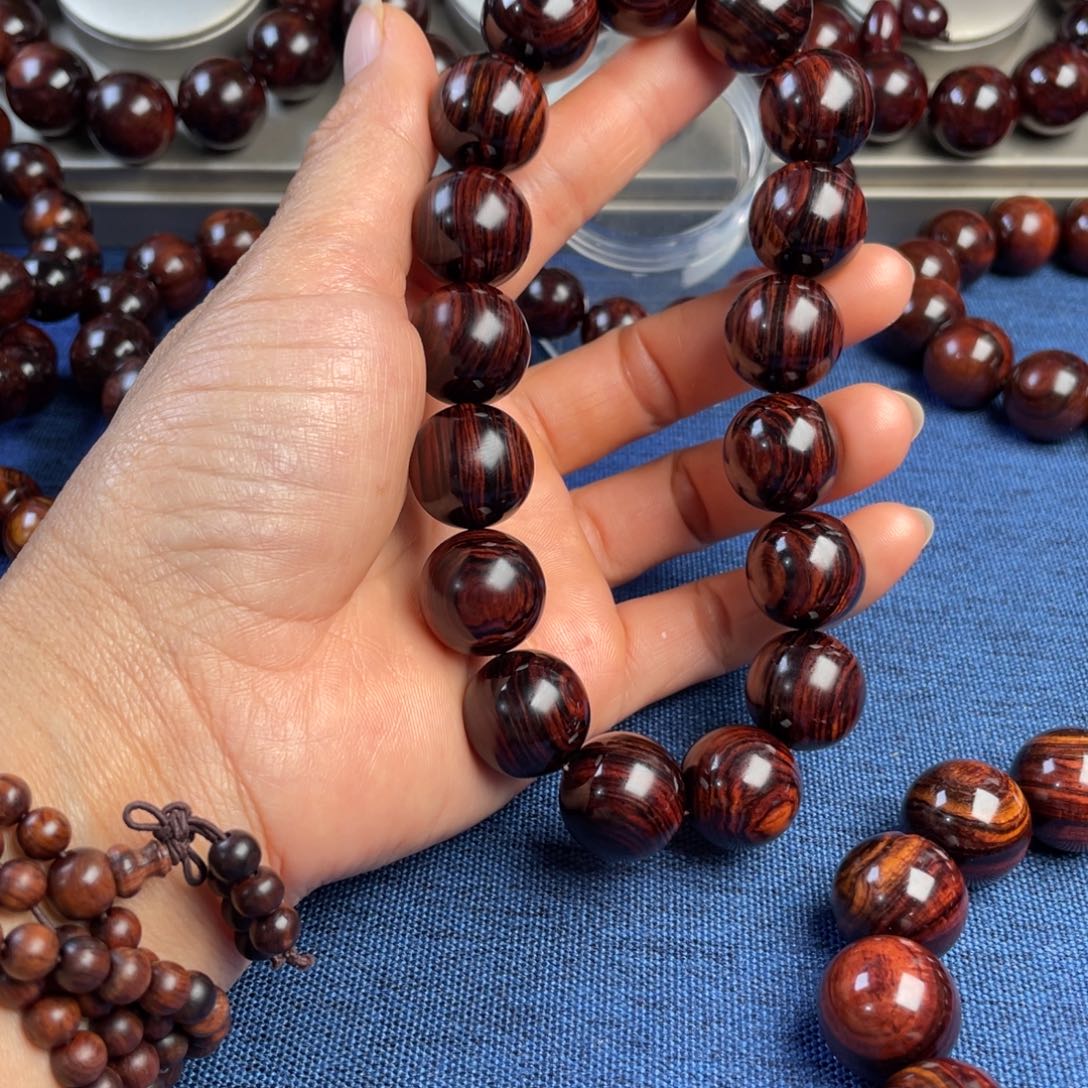 明***天手串/手链黄花梨/降香黄檀