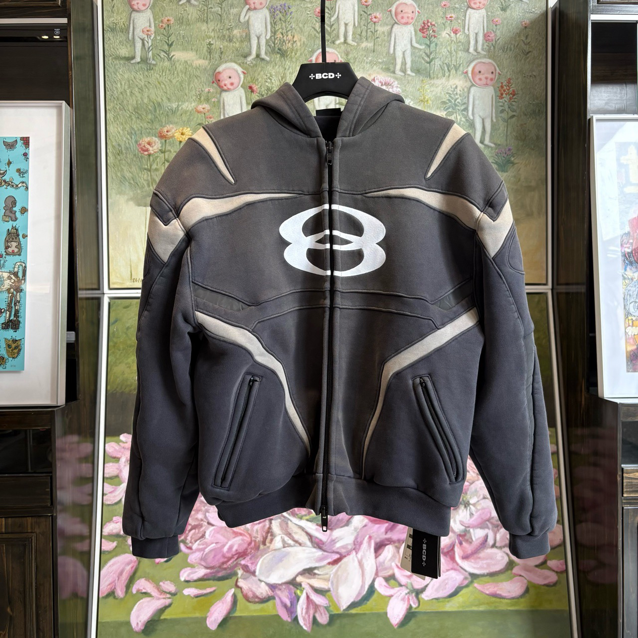 全新未使用 Balenciaga/巴黎世家 【BW】双环机车外套 1码/毒37400