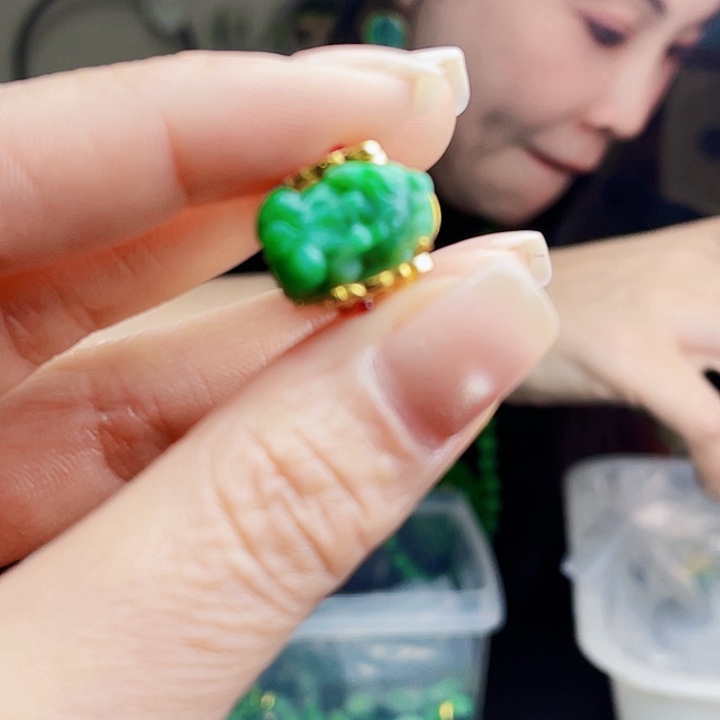 翡翠银S925镶嵌颈饰多样性