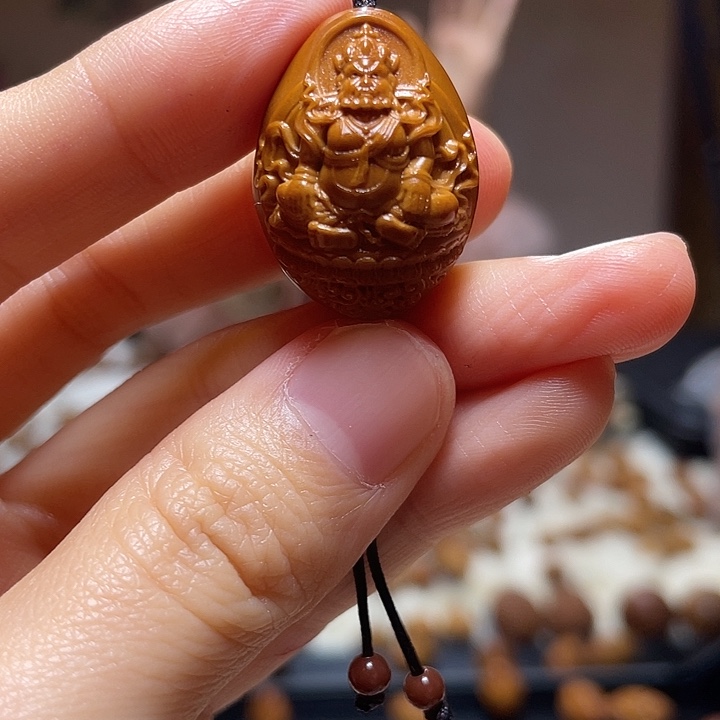 手串/手链橄榄核黄财神