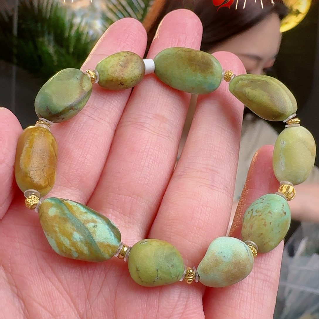 绿松石珠宝奇石未镶嵌