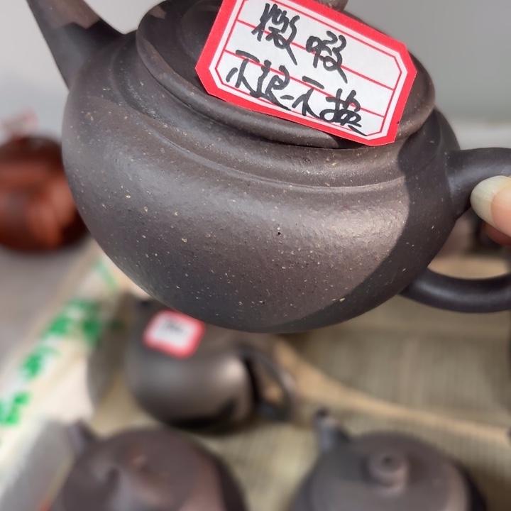 紫砂茶壶优秀！宜兴原矿天青