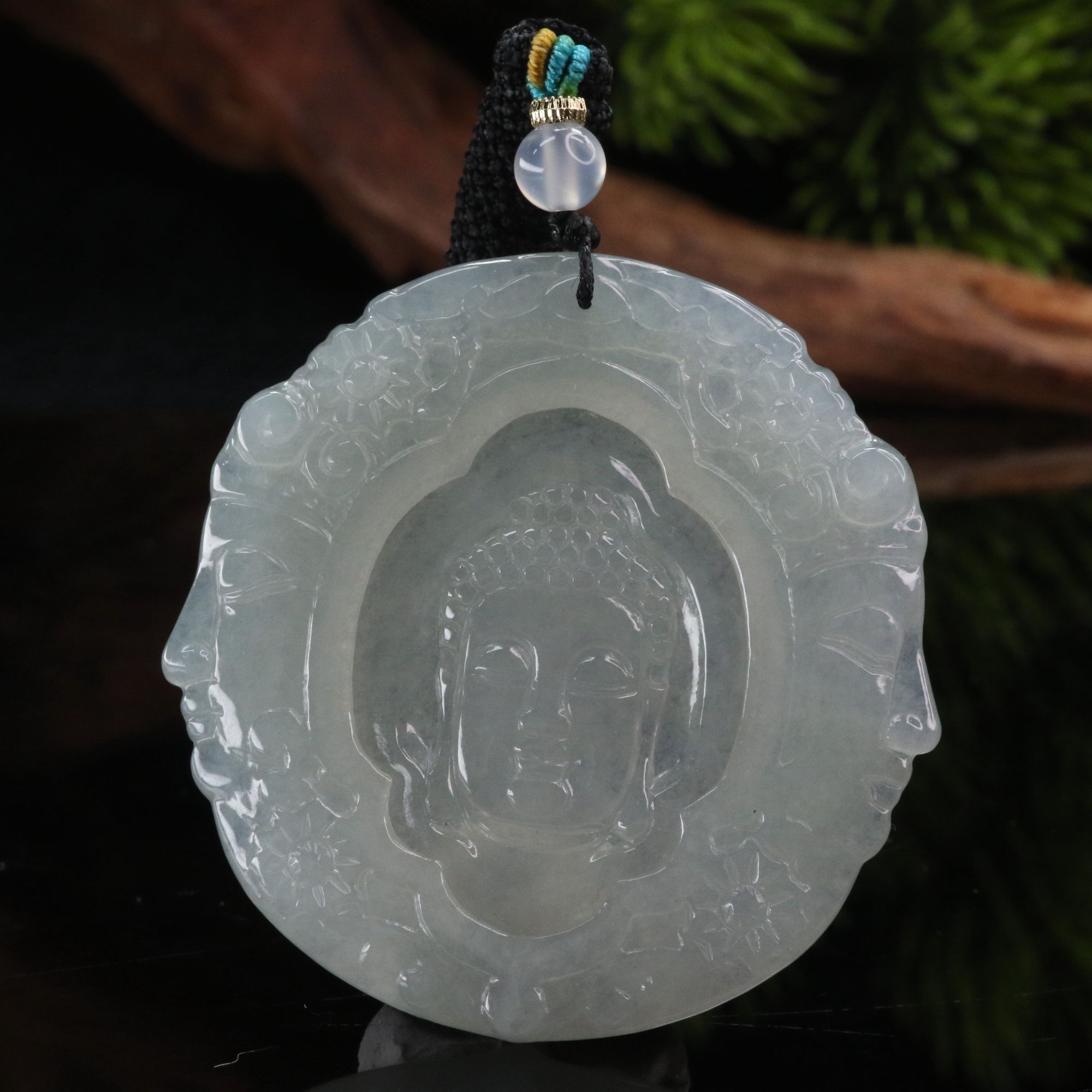 lot24天然缅甸翡翠A货吊坠/901796/保利厦门拍卖