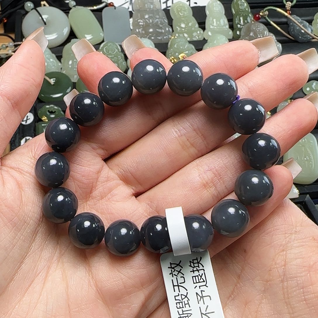 未镶嵌手串和田玉