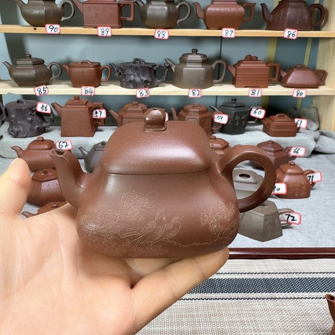 紫砂茶壶x****r全手工制作微暇不退不换