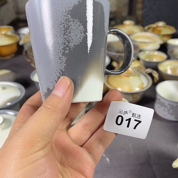 沁庐柴窑古法柴烧全手工茶具