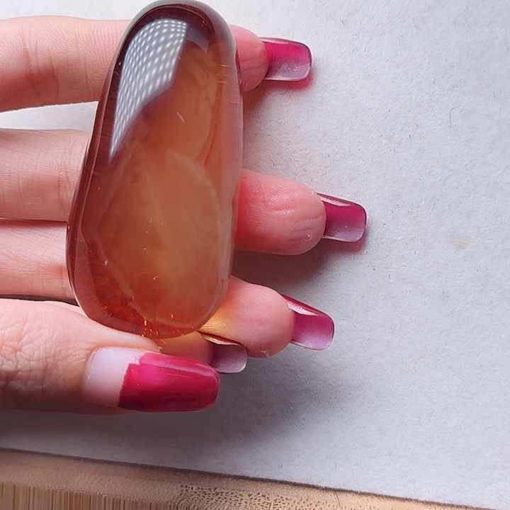 琥珀未镶嵌手链吊坠