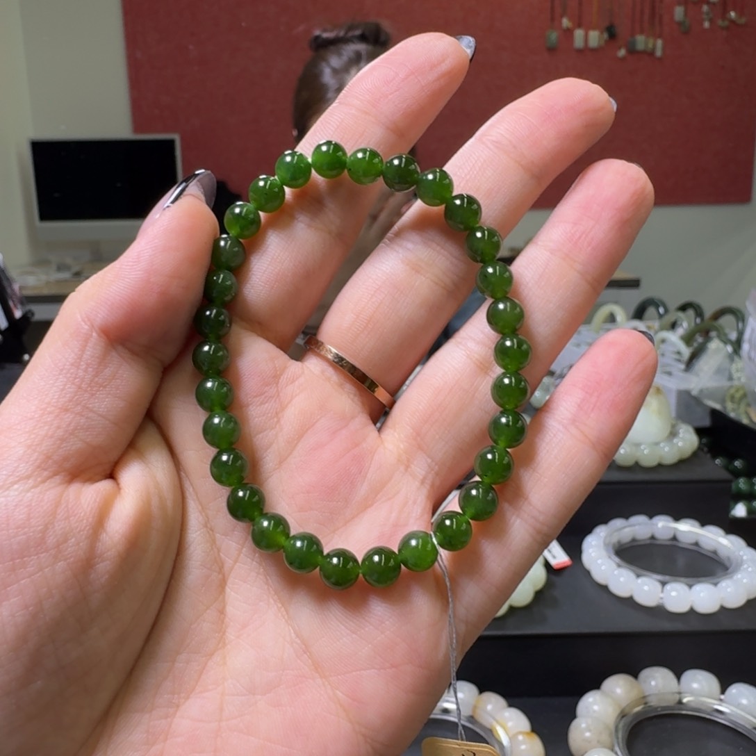 和田玉手链未镶嵌