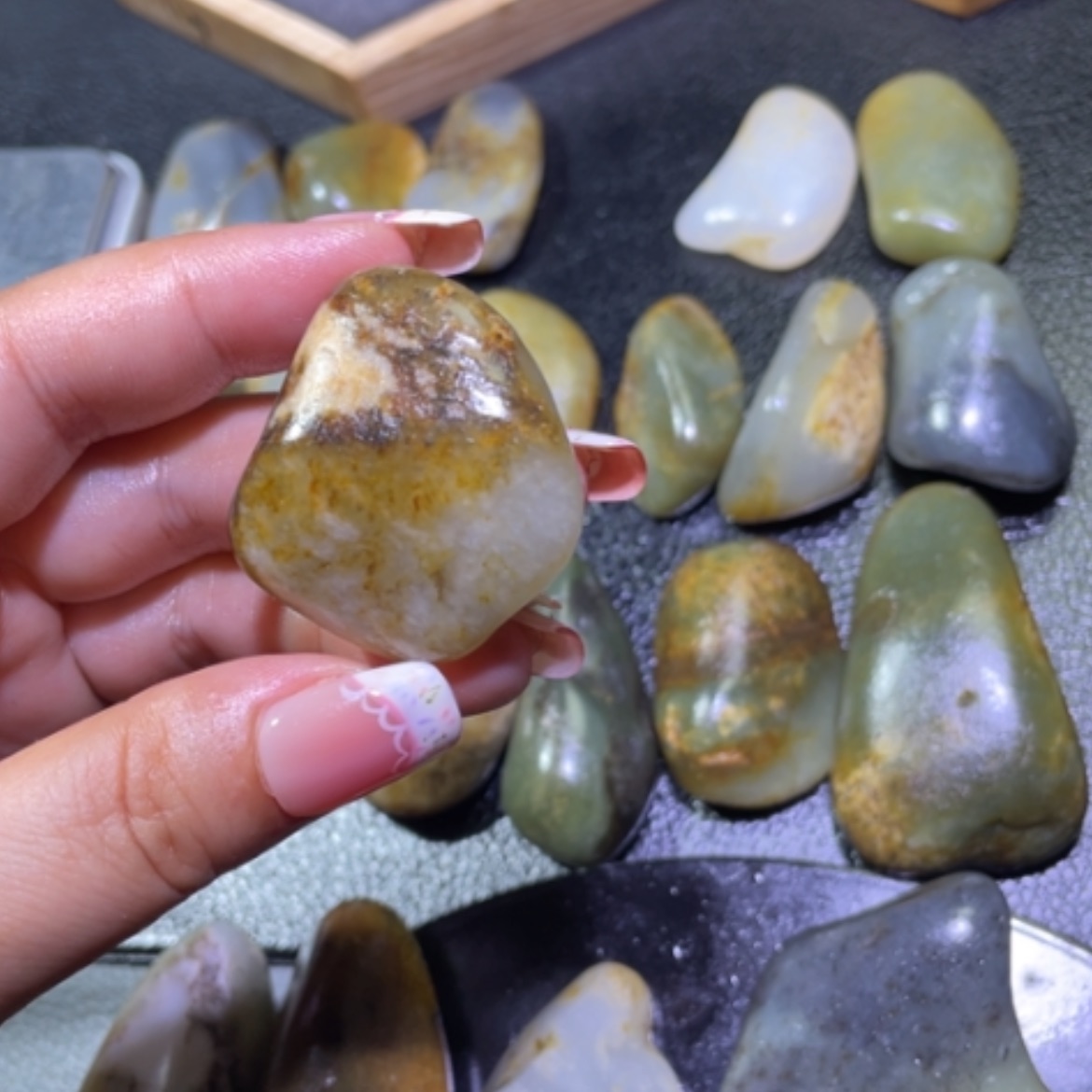 【闪购商品】和田玉未镶嵌颈饰用****9