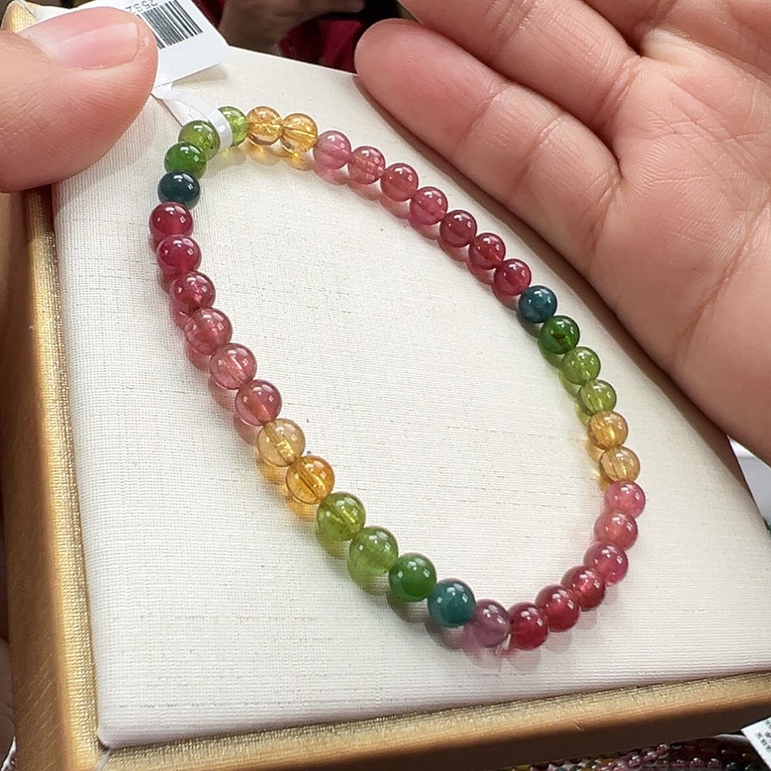 碧玺未镶嵌手串5mmmmmmmmm