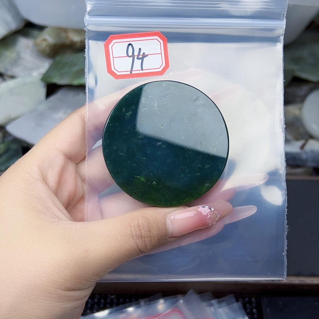 和田玉珠宝半成品未镶嵌