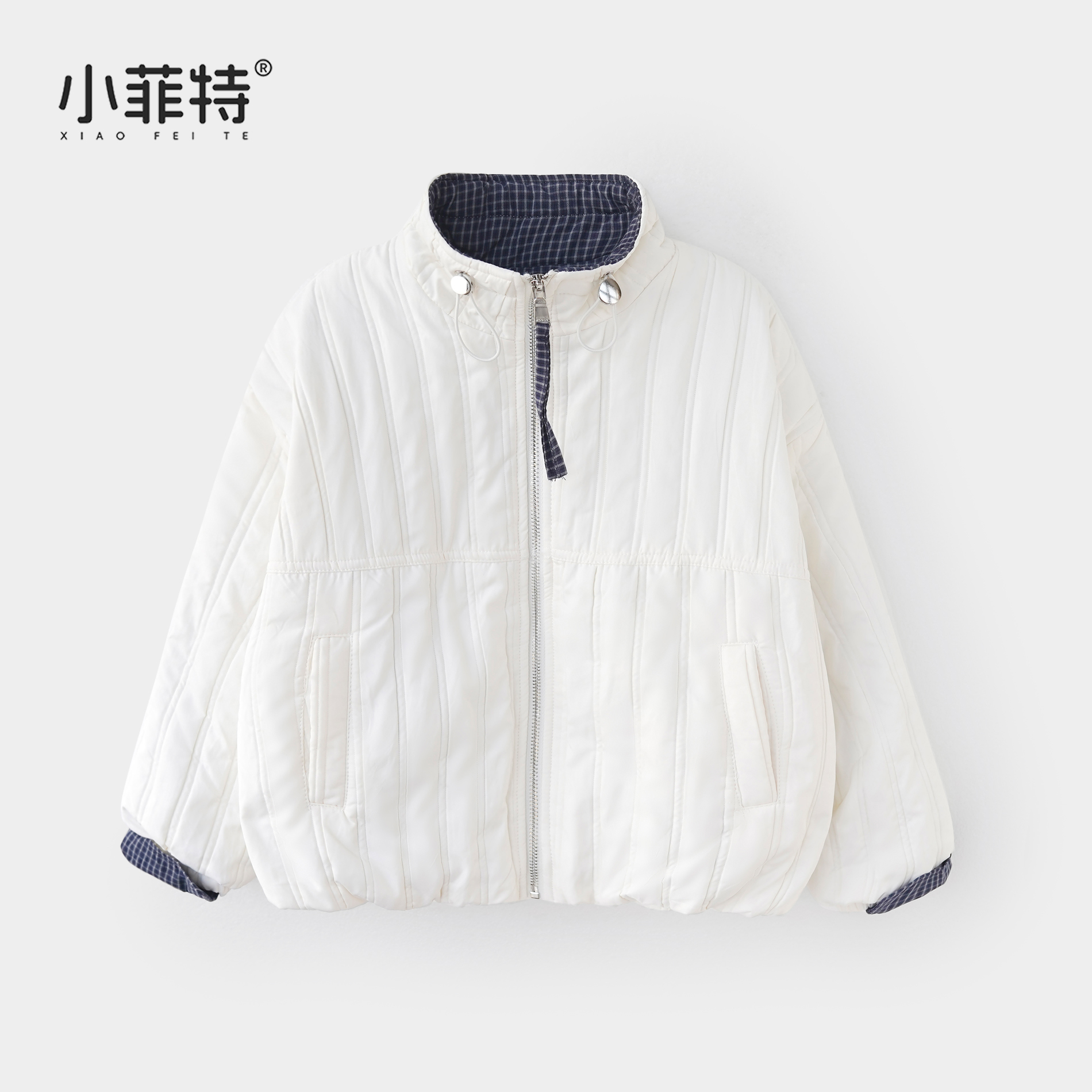小菲特女童秋冬装加厚保暖外套中大童上衣儿童休闲棉服BGYD56358