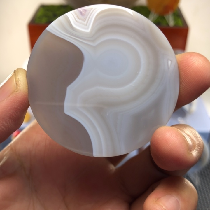 玛瑙/玉髓合金颈饰