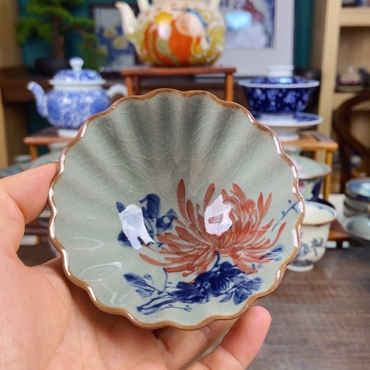 瓷片手工制作工艺精湛等特点