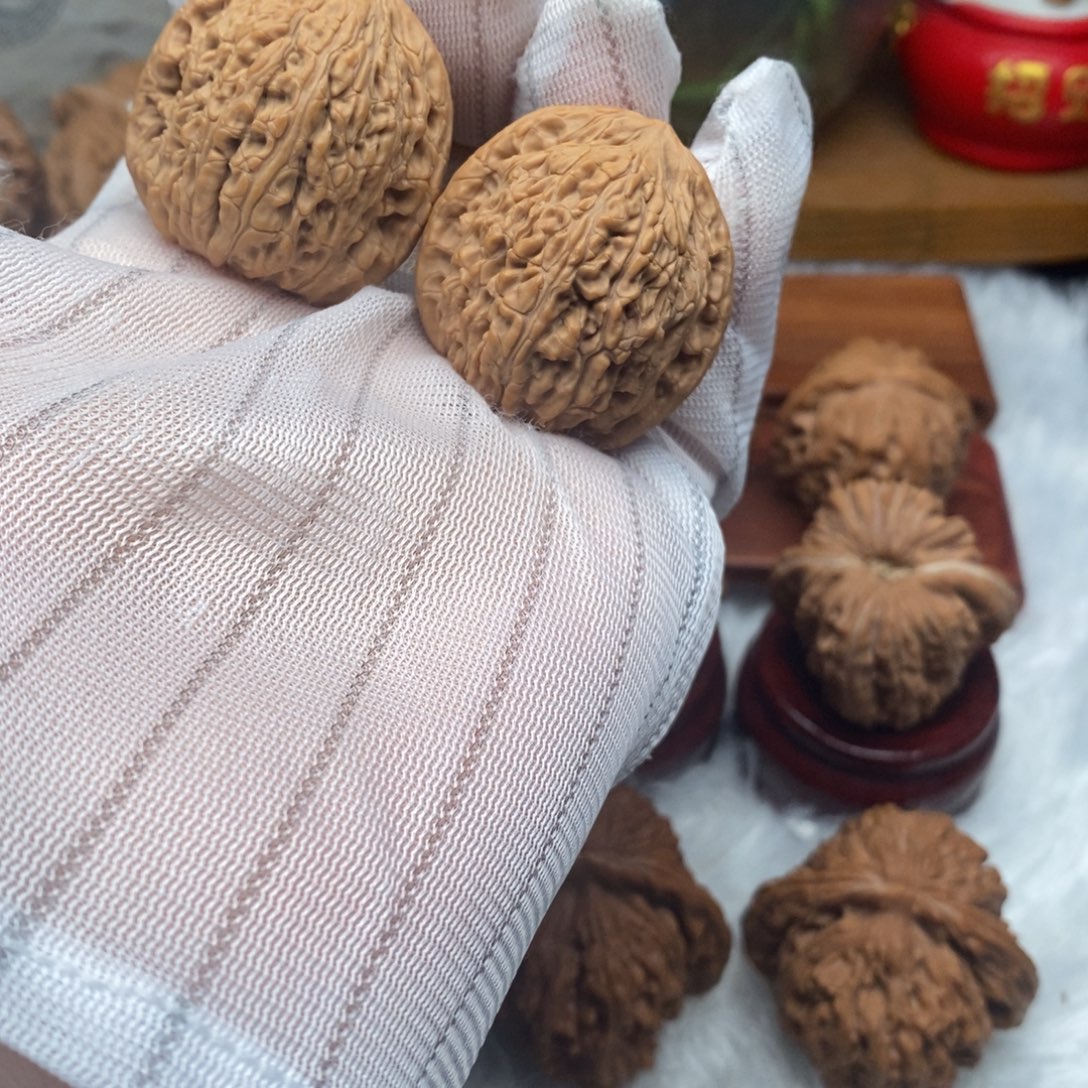 文玩核桃吊坠34尺寸承德密纹