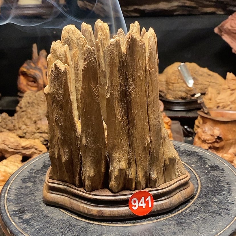 【闪购商品】941号荔枝木香炉工艺