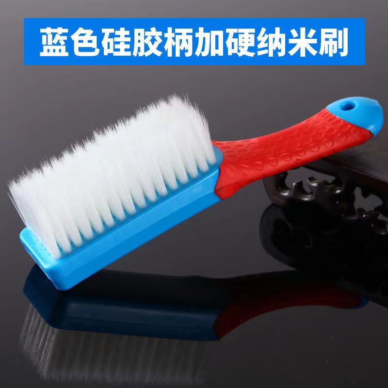 安安家粉丝专享2把特惠装家用多功能小鞋刷短柄防滑lksjui