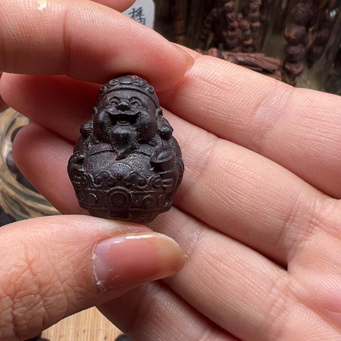 无事牌降真香小财神