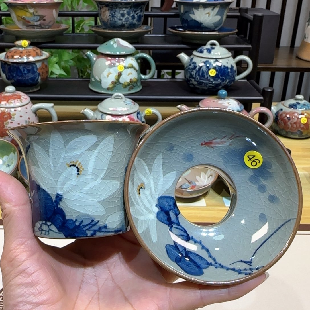 景德镇陶瓷手绘茶具